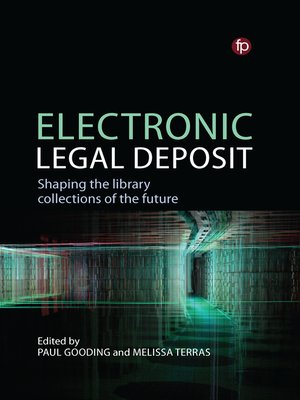 cover image of Electronic Legal Deposit